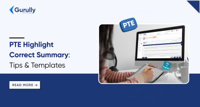 PTE highlight correct summary