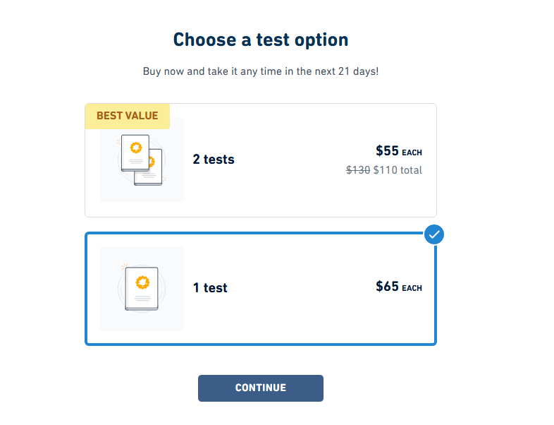 DET Test 